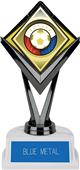 Hasty Awards 7" Yellow Excel Soccer Trophy Hasty Awards 7" Yellow Excel Soccer Trophy