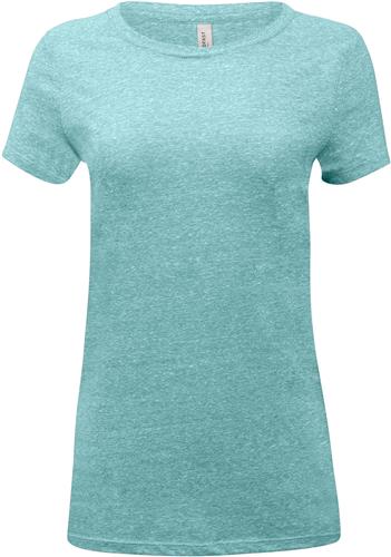 Threadfast Apparel Ladies Triblend T-Shirt. Printing is available for this item.