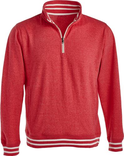 J America Adult Relay Fleece 1/4 Zip. Decorated in seven days or less.