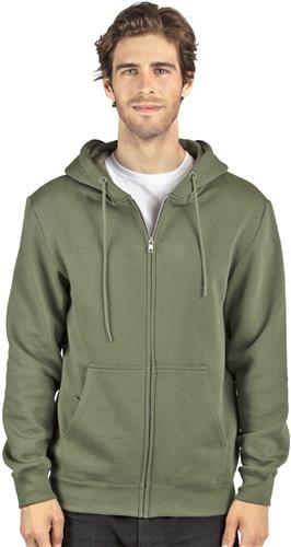 Threadfast Unisex Ultimate Full-Zip Hooded Jacket. Decorated in seven days or less.