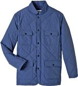 UltraClub Men's Dawson Quilted Hacking Jacket