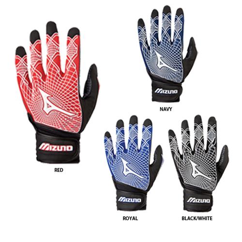 Mizuno Baseball Techfire Youth G3 Batting Gloves Baseball Equipment