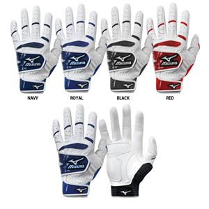 mizuno padded batting gloves