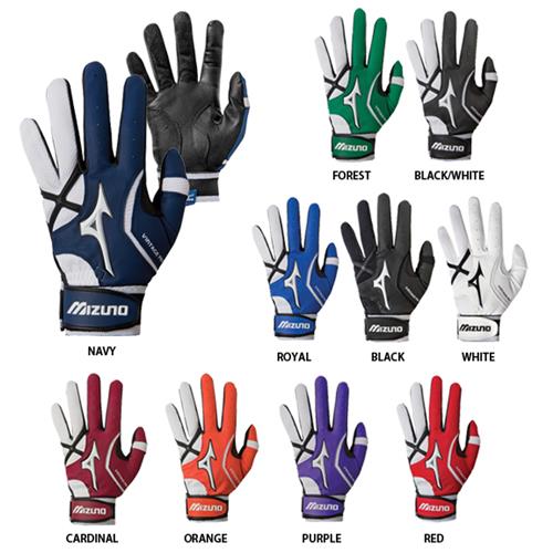 Mizuno batting gloves youth best sale