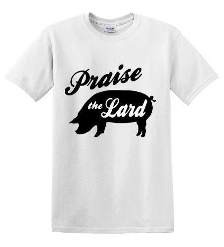 Epic Adult/Youth Praise the Lard Cotton Graphic T-Shirts. Free shipping.  Some exclusions apply.