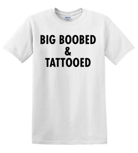 Epic Adult/Youth Boobs & Tattooed Cotton Graphic T-Shirts. Free shipping.  Some exclusions apply.