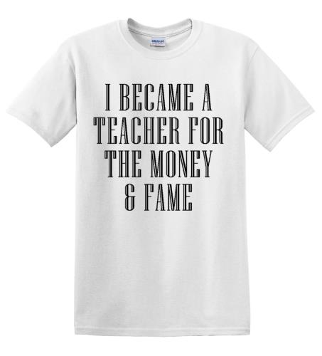 Epic Adult/Youth Fame & Money Cotton Graphic T-Shirts. Free shipping.  Some exclusions apply.