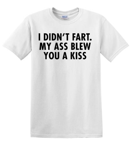 Epic Adult/Youth Ass Kiss Cotton Graphic T-Shirts