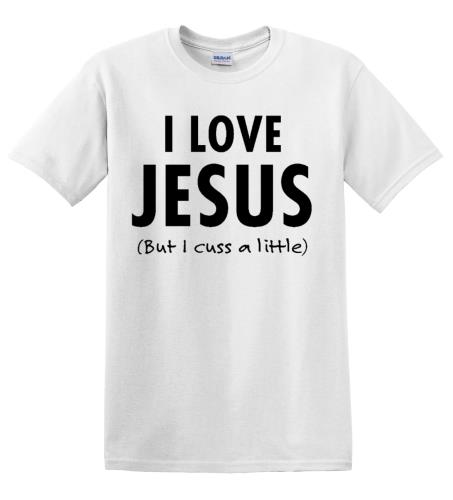 Epic Adult/Youth I Love Jesus Cotton Graphic T-Shirts. Free shipping.  Some exclusions apply.