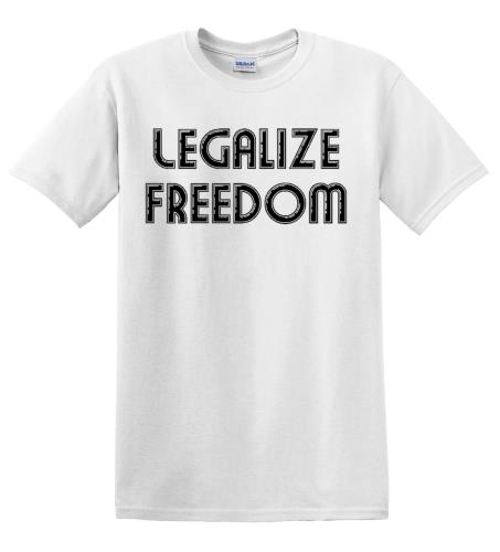 Epic Adult/Youth Legalize Freedom Cotton Graphic T-Shirts