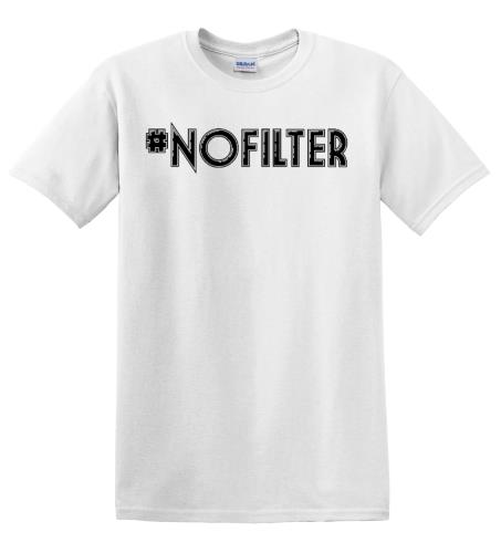 Epic Adult/Youth #NOFILTER Cotton Graphic T-Shirts. Free shipping.  Some exclusions apply.