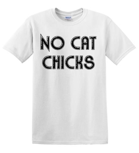 Epic Adult/Youth No Cat Chicks Cotton Graphic T-Shirts. Free shipping.  Some exclusions apply.