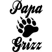 Epic Adult/Youth Papa Grizz Cotton Graphic T-Shirts