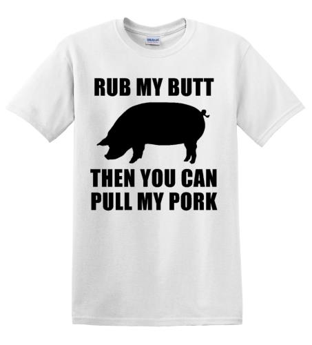 Epic Adult/Youth Rub My Butt Cotton Graphic T-Shirts. Free shipping.  Some exclusions apply.