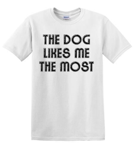 Epic Adult/Youth Dog Likes Me Cotton Graphic T-Shirts. Free shipping.  Some exclusions apply.