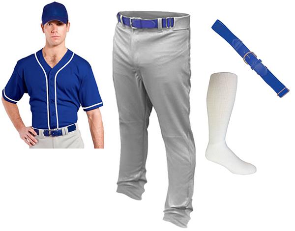 Full Custom Baseball Uniform - (Jersey + Pant + Socks + Belt) - for Men