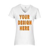 Custom Designed Ladies V-Neck T-Shirts Custom Designed Ladies V-Neck T-Shirts