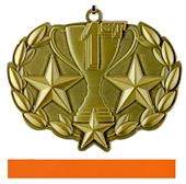 Epic 1 7/8" Trophy Cup Place Medal & Ribbon Epic 1 7/8" Trophy Cup Place Medal & Ribbon