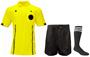 Epic Mens Soccer Referee Jersey Shorts Sock Kit