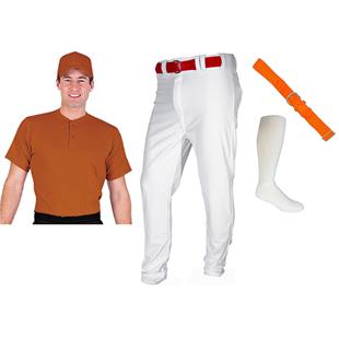 Relaxed Fit Super Heavyweight Extra Long Pro Series Piped Baseball Pant