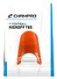 Champro 1" Heavy Rubber Football Kickoff Tee