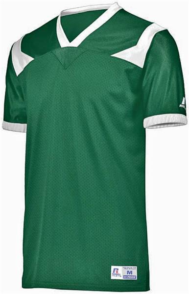 Russell Youth YXL Green Mesh Practice Football Jersey -CO