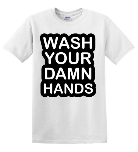 Epic Adult/Youth Wash Damn Hands Cotton Graphic T-Shirts
