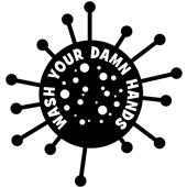 Epic Adult/Youth Wash Damn Hands Cotton T-Shirts Epic Adult/Youth Wash Damn Hands Cotton T-Shirts