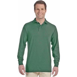 Jerzees Adult Long Sleeve SpotShield Jersey Polo