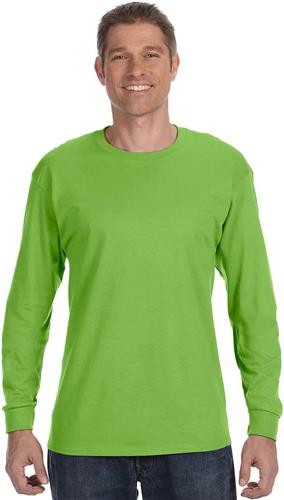 Jerzees Adult 5.6 oz. DRI-POWER ACTIVE LS Tee. Printing is available for this item.