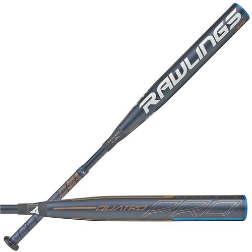 Rawlings Quatro Pro 10 EndLoaded Softball Bat Baseball Equipment & Gear