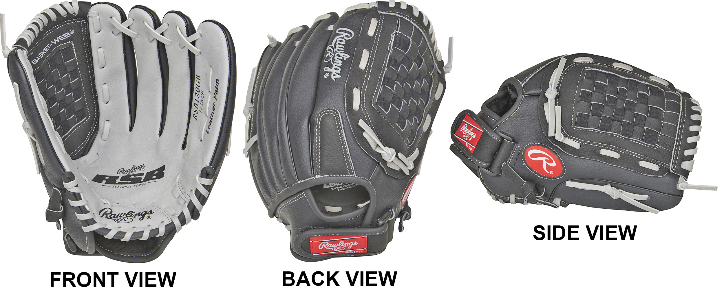 E143575 Rawlings RSB 12" Infield/Pitcher's Softball Glove