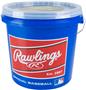Rawlings Bucket of 24 R12U Game Baseballs