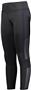 Womens Girls 2 Phone Pockets Spandex Tights (Black,Carbon,Navy)