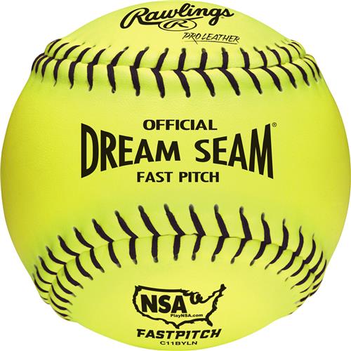 Rawlings 11" Dream Seam Fast Pitch Balls DZ