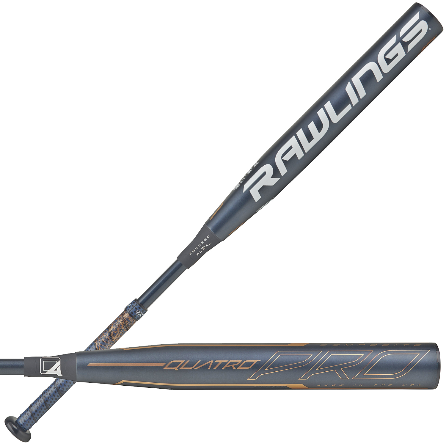 E143602 Rawling Quatro Pro 10 Full Composite Softball Bat