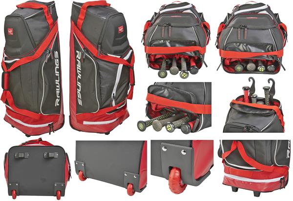 Rawlings R1502 Wheeled Equipment Bag 
