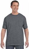 Hanes Mens 6.1 oz. Tagless Pocket Tee H5590