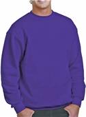 Bayside Mens 80/20 Heavyweight Crewneck Sweatshirt