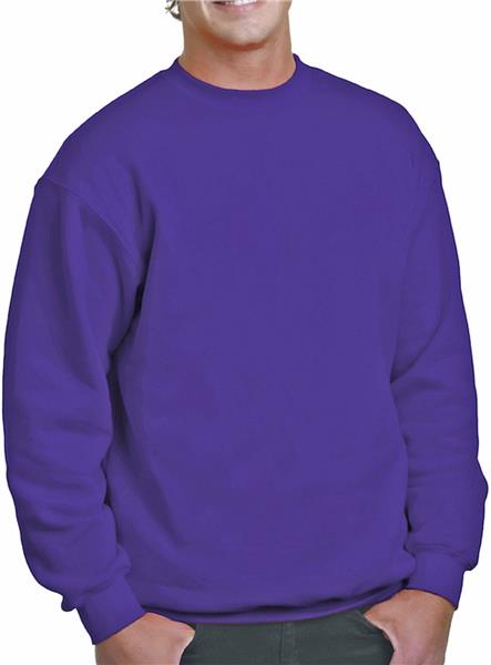 Bayside Mens 80/20 Heavyweight Crewneck Sweatshirt Epic Sports