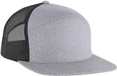 Pacific Headwear 6-Panel Arch Trucker Snapback Cap