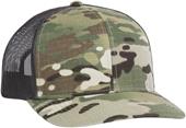 Pacific Headwear M08 Multicam Trucker Snapback Cap