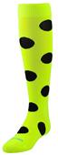 TCK Krazisox Polkadot Over The Calf Socks