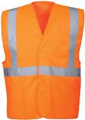 Portwest Adult Hi-Vis 1 Band & Brace Work Vest