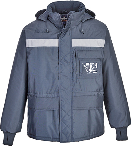 Portwest Adult Abrasion Resistant ColdStore Jacket. Decorated in seven days or less.