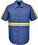 Portwest Mens Iona Short Sleeve Work Shirt F124