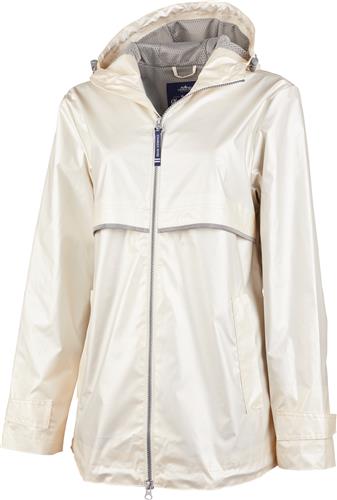 Charles River Womens Metallic Rain Jacket. Free shipping.  Some exclusions apply.