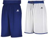 Russell Undivided Reversible Basketball Shorts 9" Adult 6" Youth No Pockets