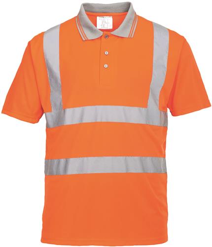 Portwest Mens Hi-Vis Short Sleeve Polo RT22. Printing is available for this item.