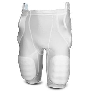 Adult (A2XL - White) Deluxe 5-Pocket Football Girdle (Pads Not Included)